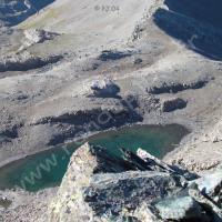 À la descente, zoom sur le lac de Mongioia…