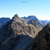 Vue sur le col du Gyp & les Brecs…