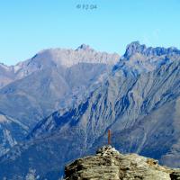 Au loin… Pointe de Chauvet, Aiguille & Brec de Chambeyron