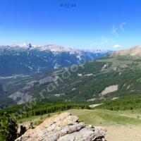 Dans la montée au col…