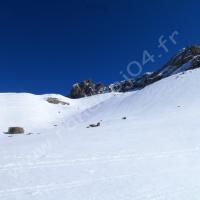 Montée vers le Pas de la Couletta