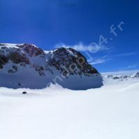Lac du Vallonnet Supérieur… sous la neige