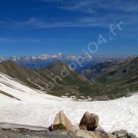 Névé au Col de Serenne