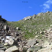 Vers le col de Sanguinière…