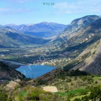 La retenue du barrage