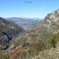 En contrebas, l’Ubaye…