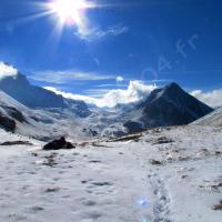 Du col de la Gipière de l'Oronaye… vers le sud-est