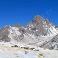 Du col de la Gipière de l'Oronaye… Viraysse & La Meyna