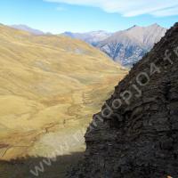 Vue sur le vallon…