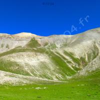 En vue du col Girardin (versant Ubaye)
