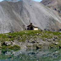 Lac Ste Anne et sa chapelle
