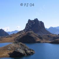 Lac supérieur du Roburent (Italie)