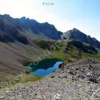 Lac moyen du Roburent (Italie)