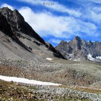Du col du Roure, versant français