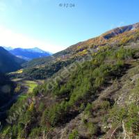 En montant au Châtelard…