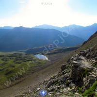Du col de la Petite Cayolle : regard en arrière…