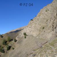 Sentier en traversée…