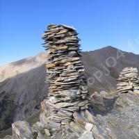Cairn au sommet…