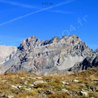 … la Pointe de Chauvet & le Brec du Chambeyron…