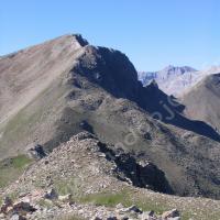 Au Col Bas, vers la Tête Dure d’Enchastrayes…