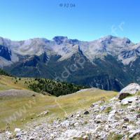 Au loin… les Côtes d’Abriès