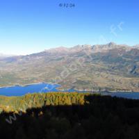 Lac de Serre-Ponçon (côté Durance)