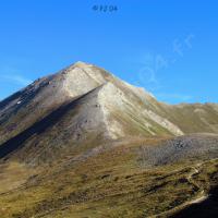 En vue de la Tête de l'Alp
