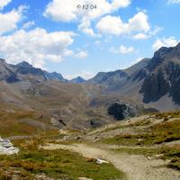 Du Col de la Gipière de l'Oronaye…
