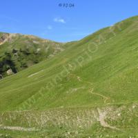 Descente du Col des Fourches