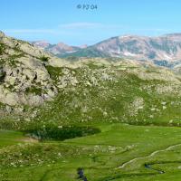 Premiers lacs dans le Vallon de la Cabane