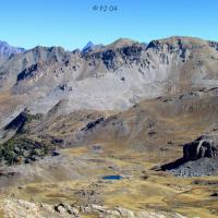 Au loin, Mont Viso… Tête de Moïse…
