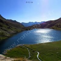 Du refuge de Vens : le lac supérieur