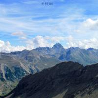 Au loin : la Tête de Moïse