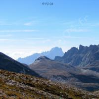 Au loin, la Tête de Moïse